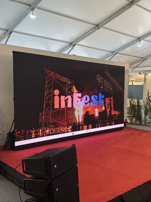 Aluguer de Led Wall 2.9 e 3.9 Ecrã Gigante para Eventos – inFest