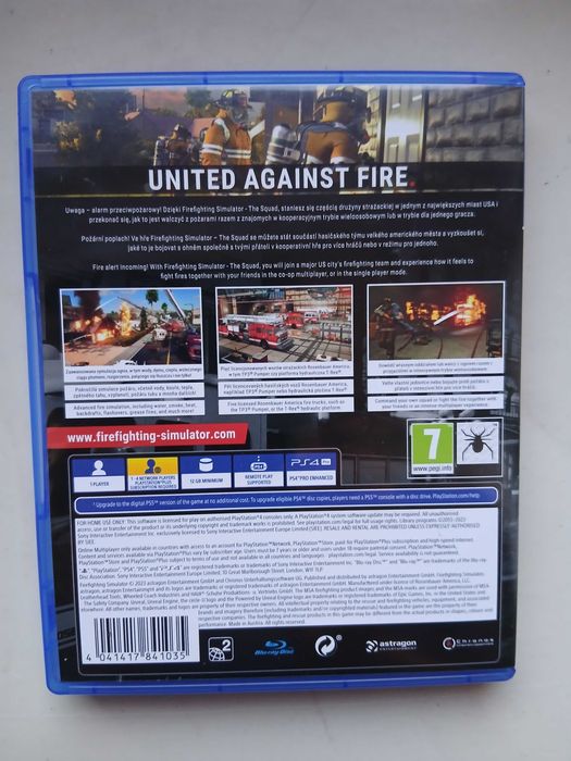 Firefighting simulator PS4