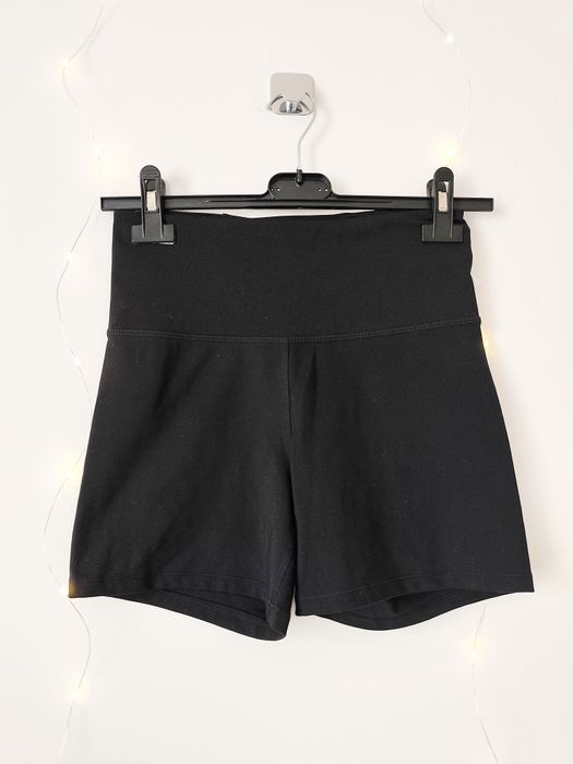 Spodenki sportowe szorty kolarki czarne krótkie H&M sport 36 S