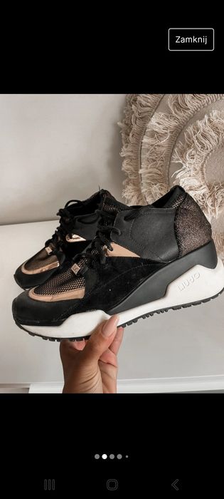 Buty snicersy LiuJo r 40 skóra naturalna