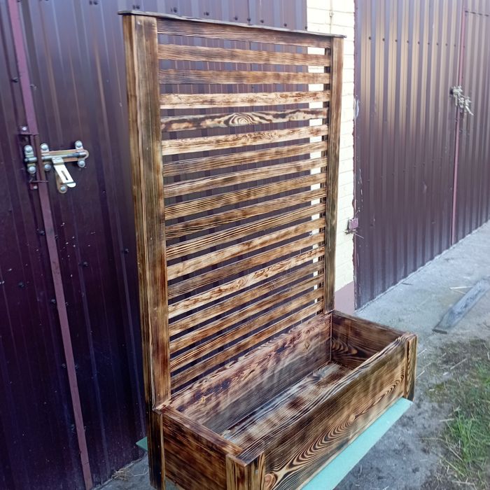 Pergola ozdobna z drewna