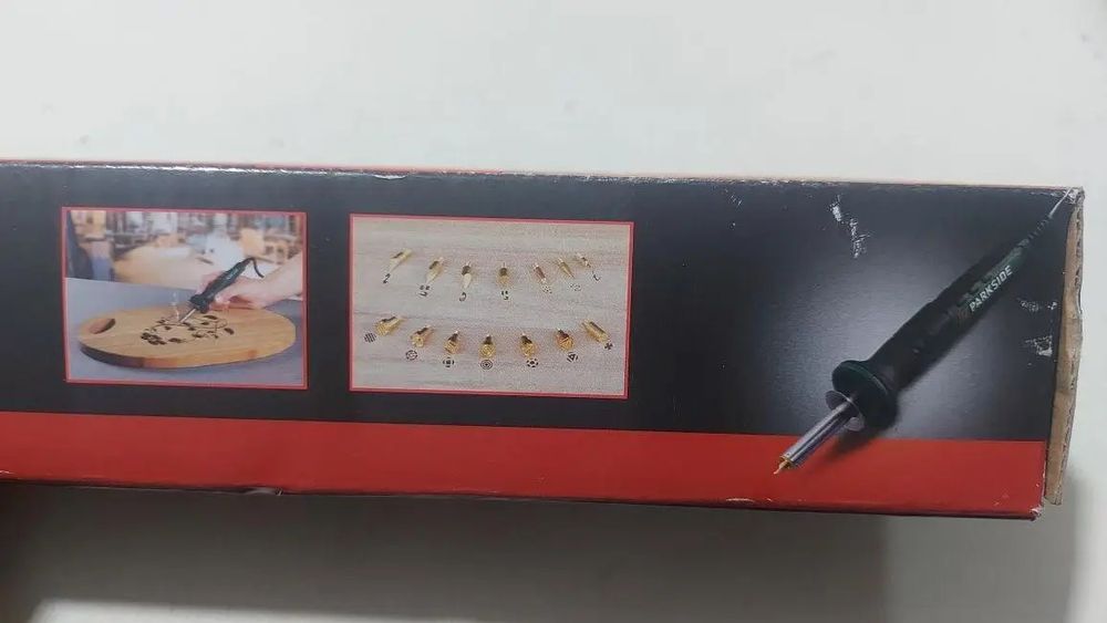 Паяльник дерева Випалювач Шкіри Parkside PBMK 30 Німечина