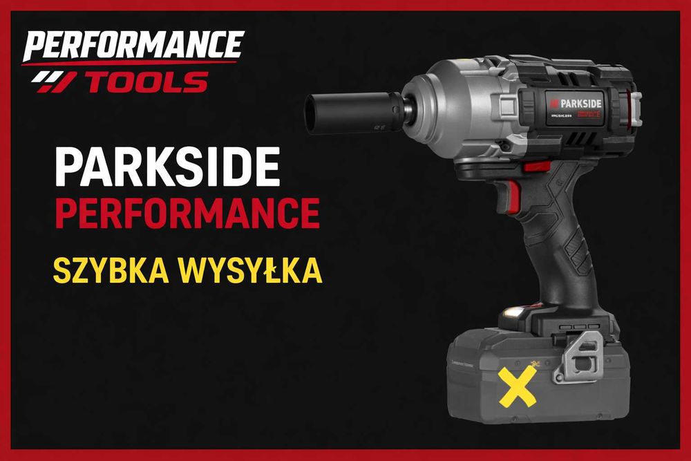 Parkside Performance klucz udarowy 20V nowy 5 lat gwarancji