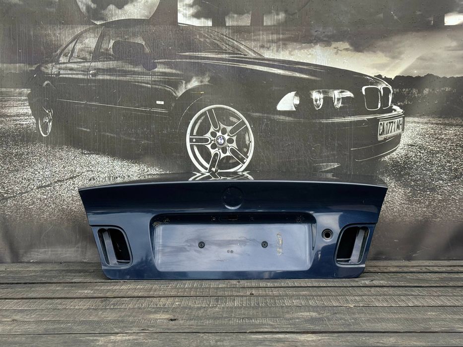 Кришка багажника бмв е46 седан Ляда Задня кришка Багажника БМВ Е46 Sedan задня ляда Багажник Синя Кришка Багажника Бмв е46 седан