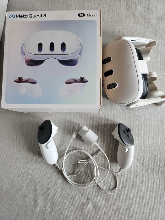 GOGL VR META QUEST 3 512 GB – Praktycznie Nowe