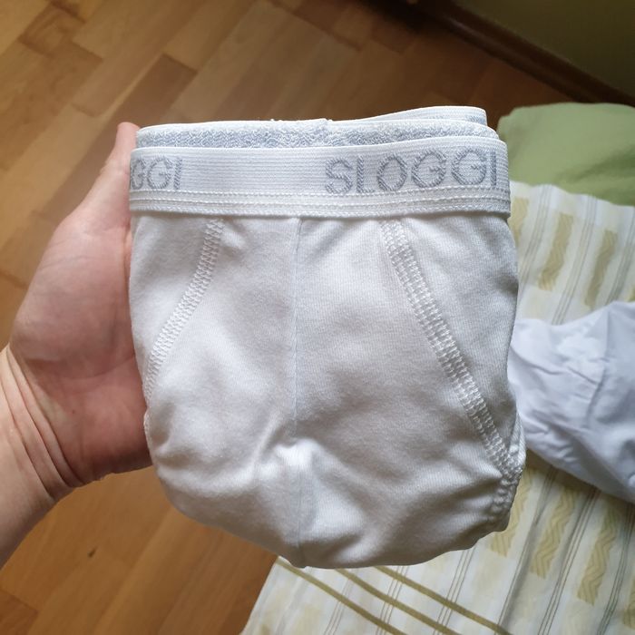 Sloggi Figi majtki slipy białe NOWE