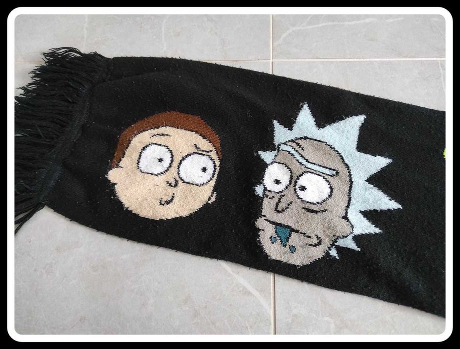 Rick and Morty ciepły szalik uniwersalny
