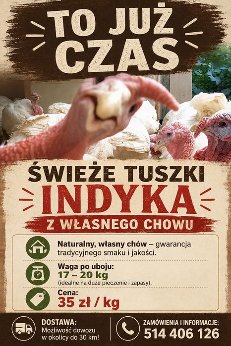 Tuszka  z indyka