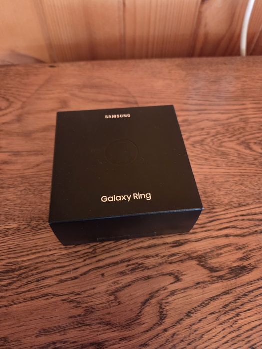 Nowy Galaxy Ring Samsung Czarny Pierścień Smartring Size Rozmiar 7