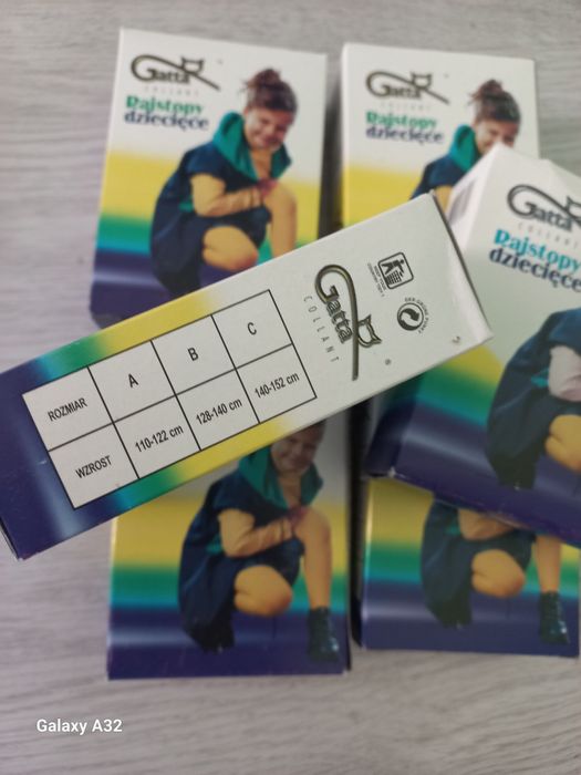 Nowe Rajstopy gatta 128-140