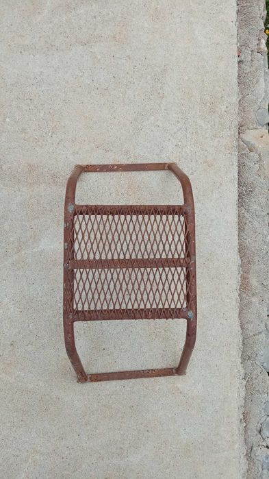 Degrau em ferro para caravana ou roulote