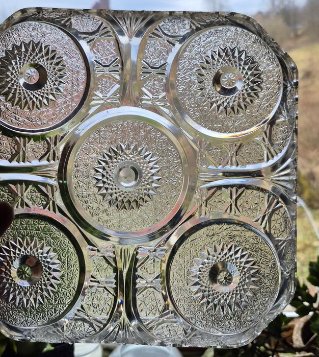 Plastikowa taca 25x25x 3 cm