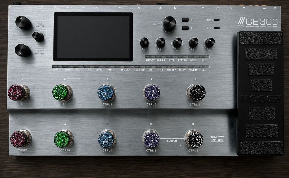 Процесор гітарний Mooer GE300 + сумка