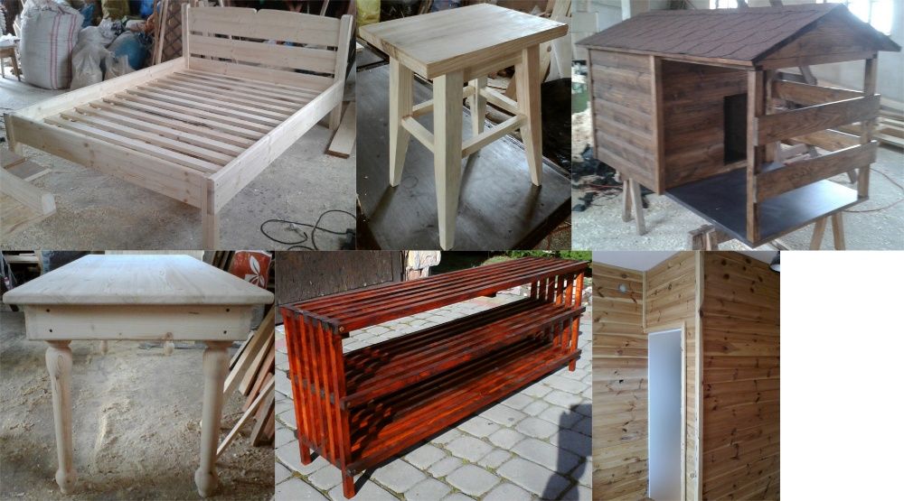 wyroby z drewna, altanka, meble ogrodowe, pergola, huśtawka, domek