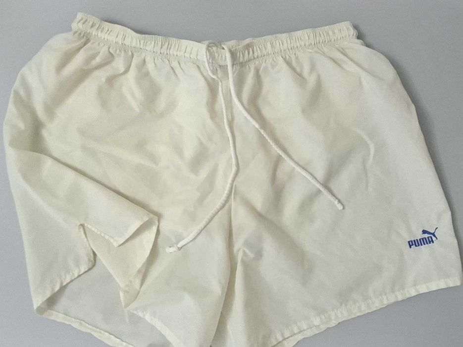Calções vintage marca Puma, tamanho XXL - anos 80