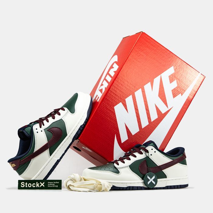 Кросівки Кроссовки Nike SB Dunk Low White Green демісезон