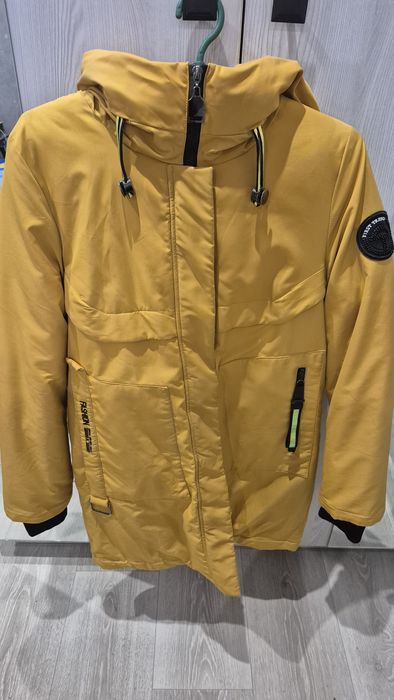 Зимова дуже тепла куртка парка