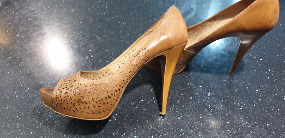 Buty szpilki Quazi obcas 12 cm
