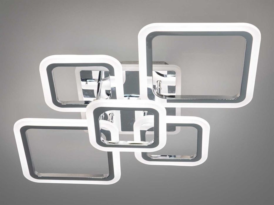 Світлодіодна люстра смарт світильник з пультом, 80W