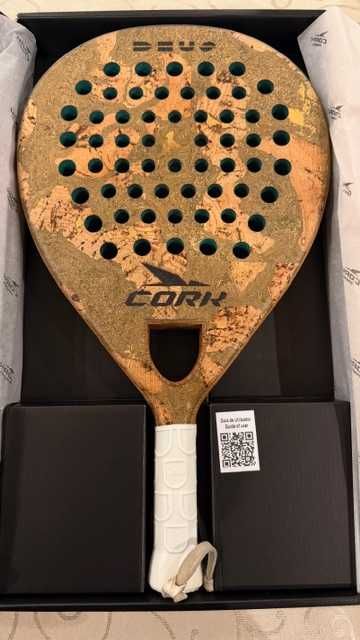 Raquete padel cork extreme irmaos Deus