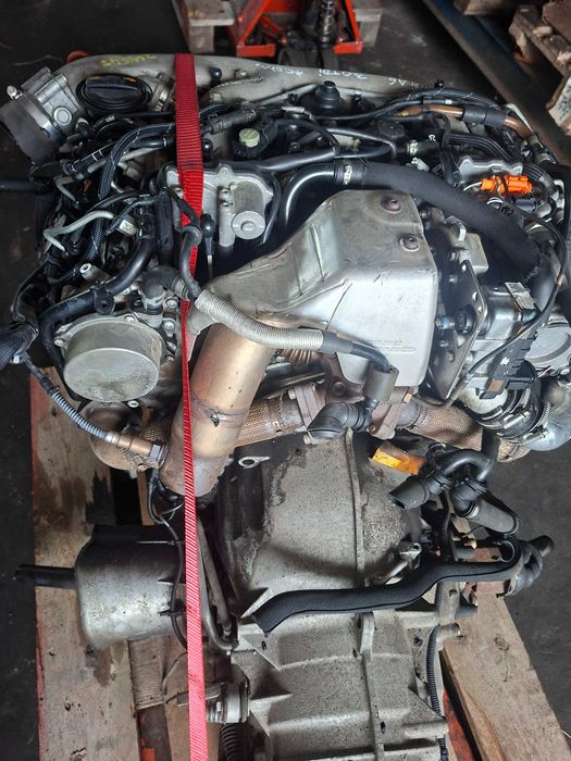 Silnik 3.0 CDY A Audi a6 c6 kompletny z osprzętem