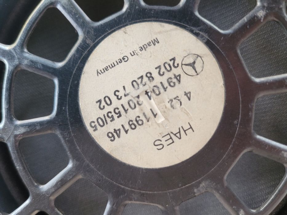 Głośnik Samochodowy Mercedes Benz W202  Drzwi prawe lewe LUBIN