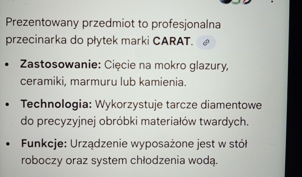 Przecinarka budowlana