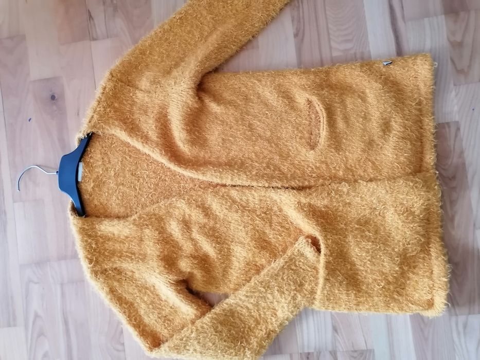 Kardigan musztardowy s/m
