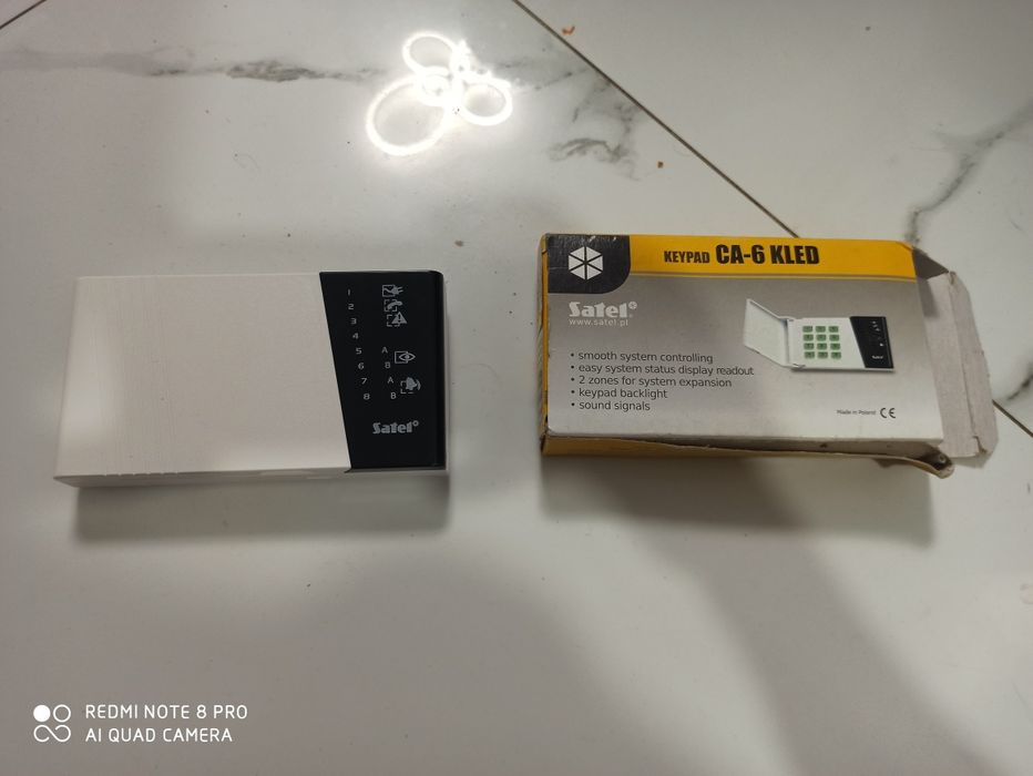 Провідна світлодіодна клавіатура Satel CA-6 KLED(охоронна система)