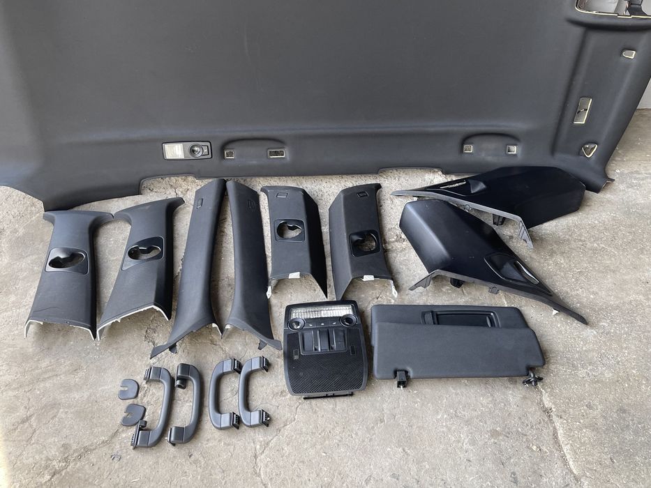 Черный потолок без люка BMW X5 E70 чорний БМВ Х5 E70 Разборка