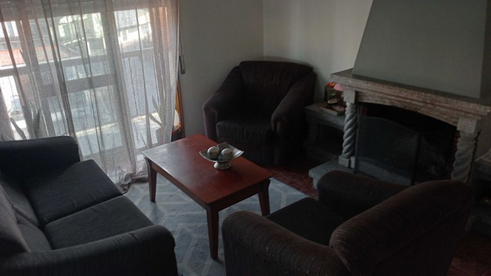 Sala de estar e sala de jantar