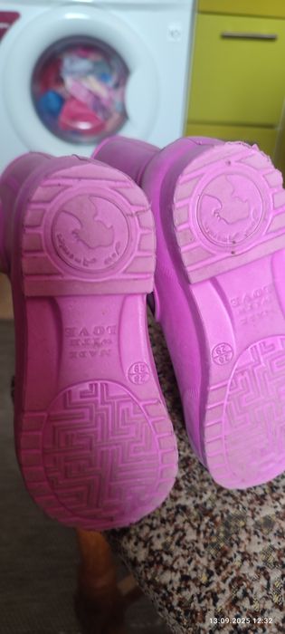 Резинові чоботи для дівчинки 28 розмір