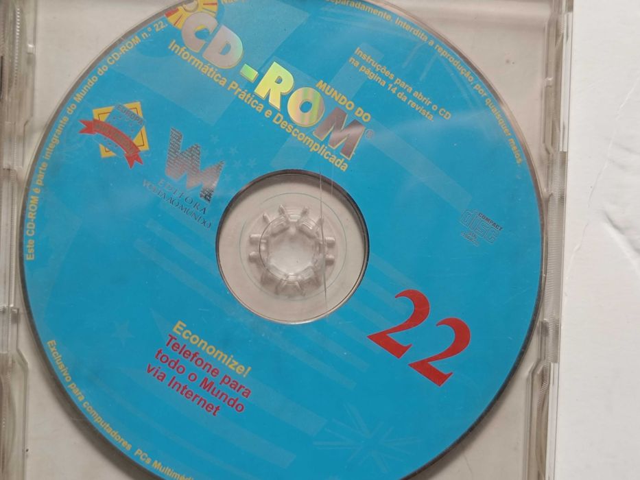 8 Cds da Revista Mundo do CD Rom