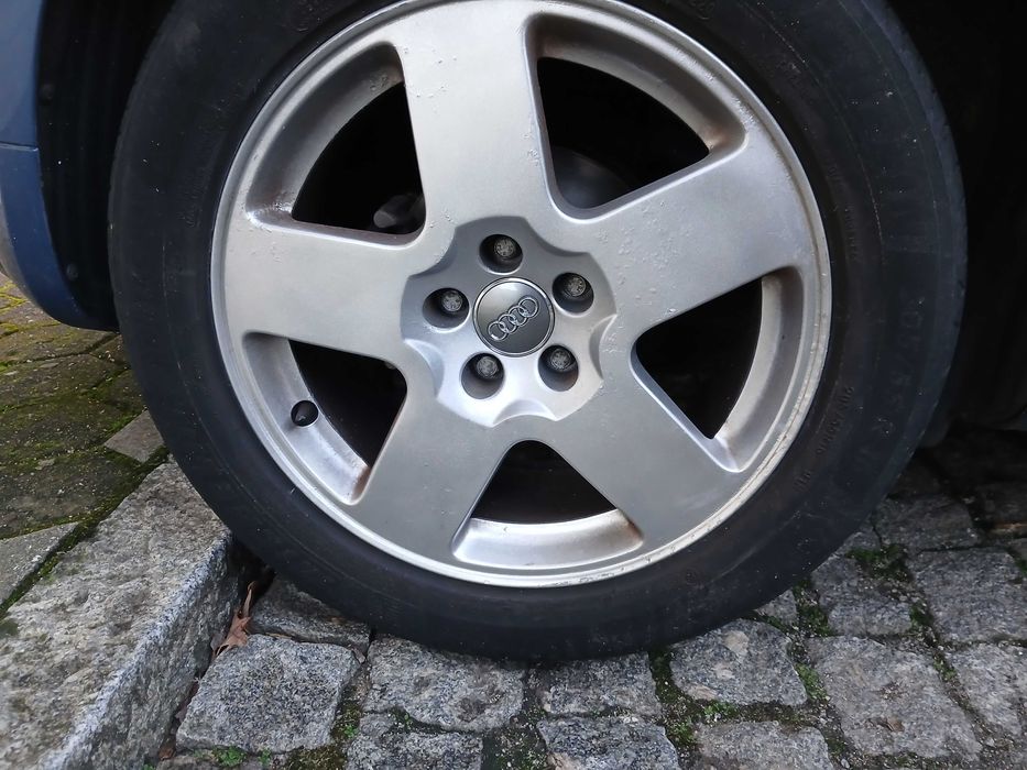 Jantes audi 16 5x100 com pneus