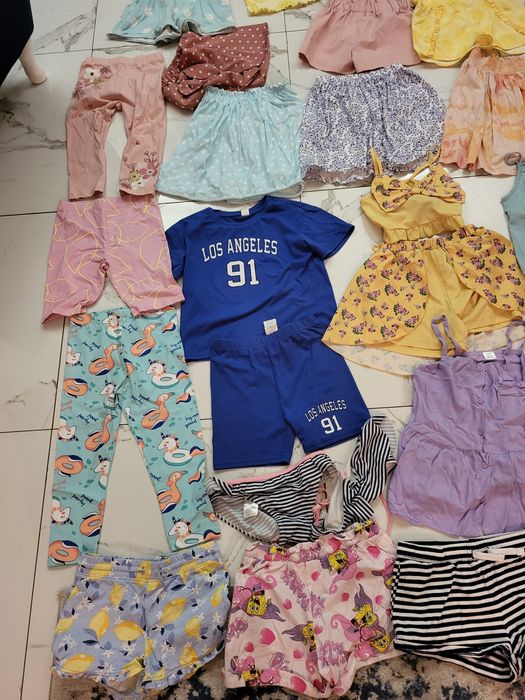 Paka/Zestaw letni dla dziewczynki roz 128/134