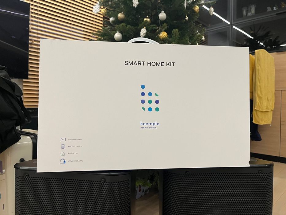 Nowy zestaw smart home Keemple – pełny komplet, nieużywany