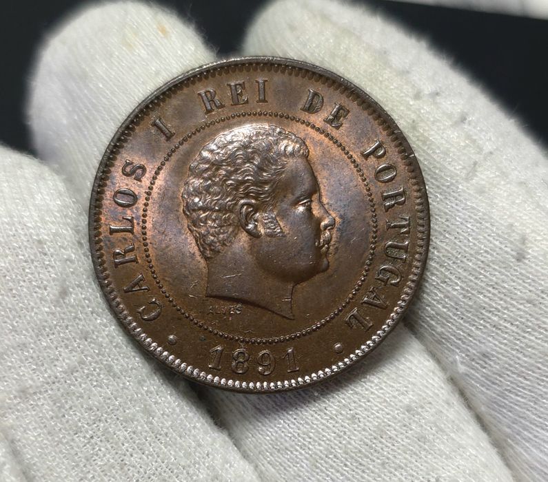 20 reis 1891 D.carlos i