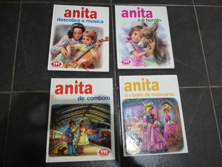 Livros coleção "Anita"