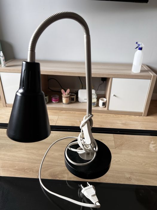 Lampa do biurka, E14, 26cm, masywna