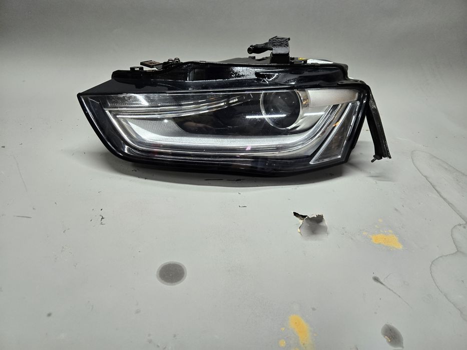 Lampa xenon lewa przednia audi a4 b8 lift kompletna igła