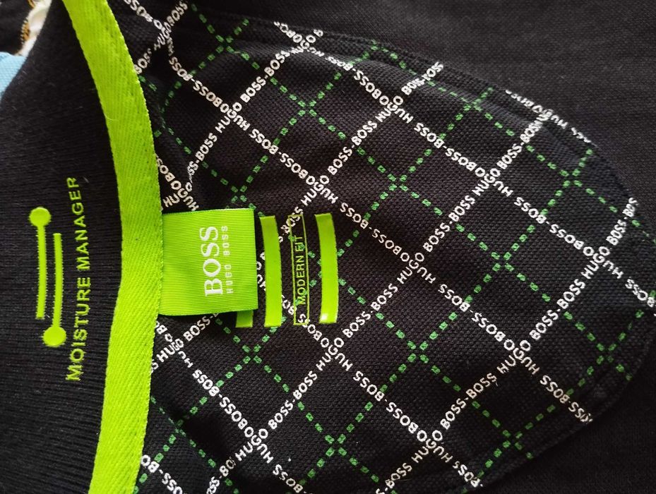 Koszulka polo Hugo Boss L czarna