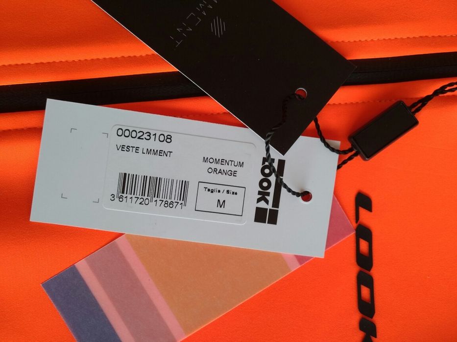 Kurtka rowerowa Look Lmment Momentum Orange. Nowa.