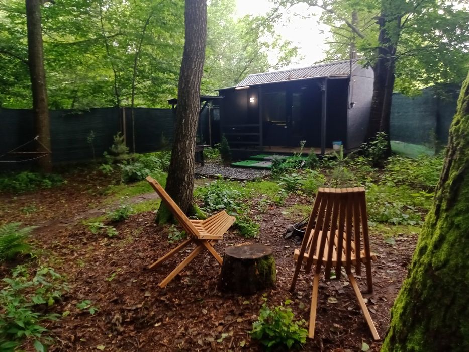 Відпочинок на природі у сучасному міні-будиночку.  Для двох