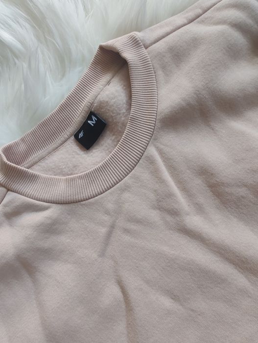 Krótka Różowa Bluza 4F