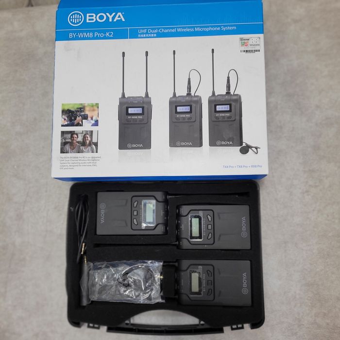 Мікрофонна система BOYA BY-WM8 PRO-K2 



Мікрофонна система