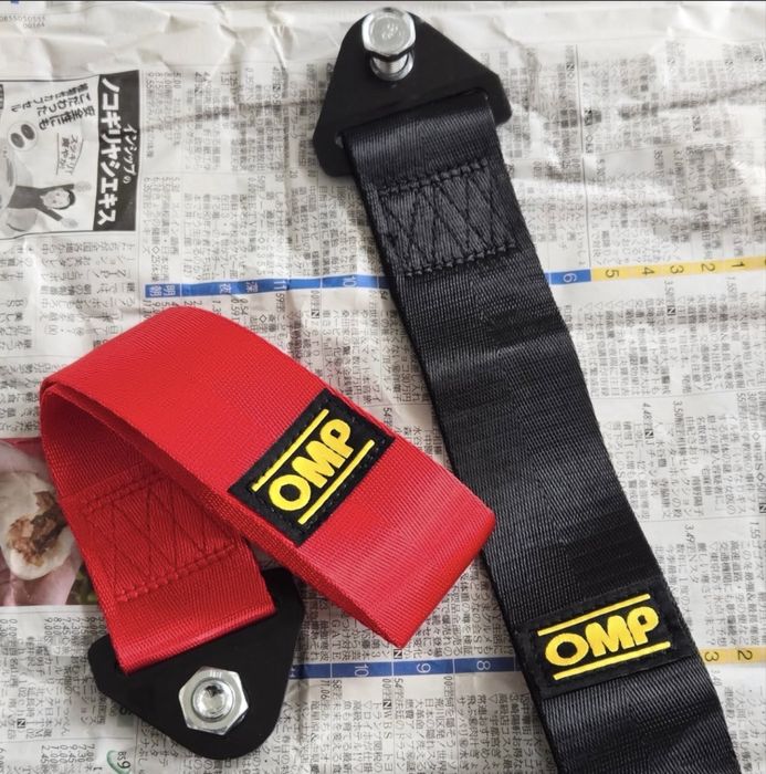Буксировочная петля OMP JDM тюнинг крюк строп