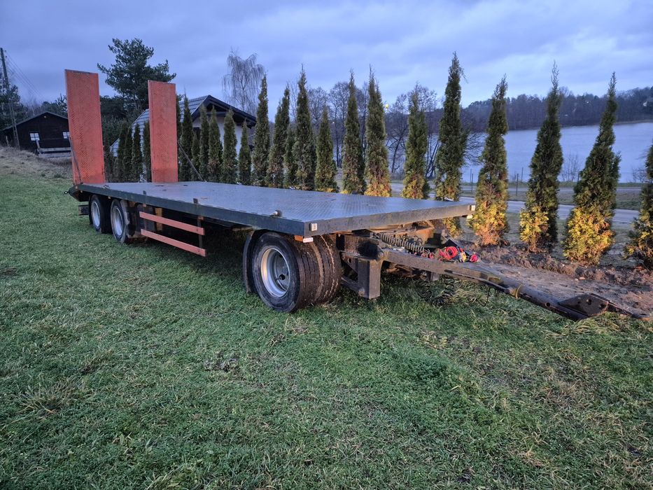 Przyczepa niskopodwozie wellmeyer hydraulika