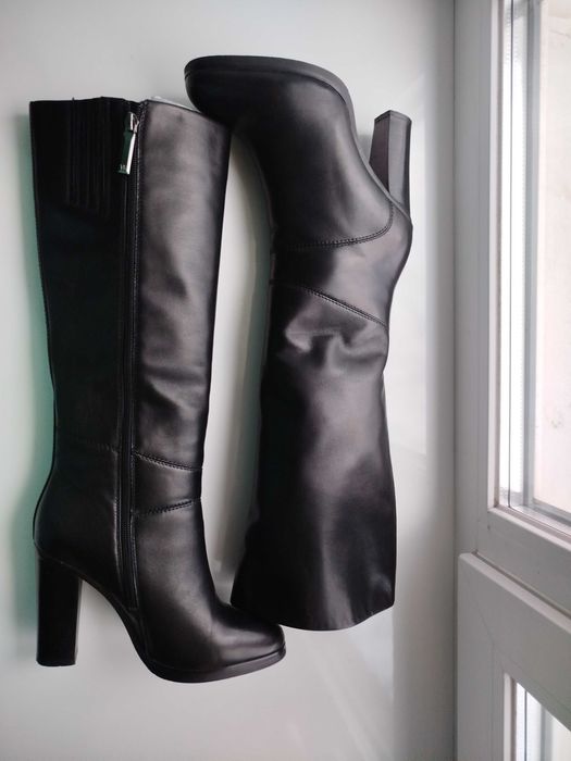 Зимові шкіряні чоботи Vitto Rossi 37