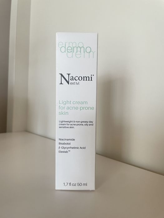 Lekki krem do cery trądzikowej Nacomi 50ml