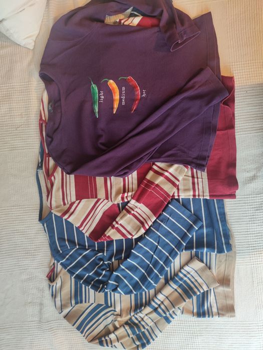 Mega paka komplet bluzek M/L bawełna